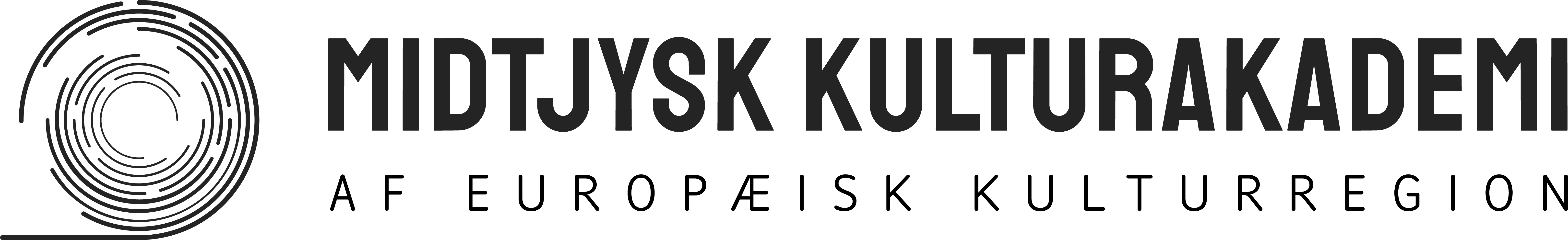 Midtjysk kulturakademi logo sort